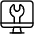 Coding Apps Website Fix Wrench Icon from Ultimate Light Set