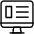 Coding Apps Website Monitor Interface Icon from Ultimate Light Set