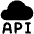 Coding Apps Website Web Dev Api Cloud Icon from Ultimate Bold Set | Free Download as SVG Vector and Transparent PNG | Streamline icons