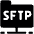 Coding Apps Website Web Dev Sftp Icon from Ultimate Bold Set