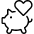 Wedding Money Piggy Icon from Ultimate Light Set