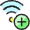 Wifi Add Icon from Ultimate Colors Set | Free Download as SVG Vector and Transparent PNG | Streamline icons