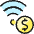 Wifi Cash Icon from Ultimate Colors Set