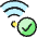 Wifi Check Icon from Ultimate Colors Set