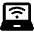 Wifi Laptop Icon from Ultimate Bold Set