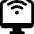 Wifi Monitor 1 Icon from Ultimate Bold Set