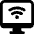 Wifi Monitor Icon from Ultimate Bold Set