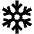 Cold Snowflake Icon from Atlas Line Set