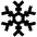 Winter Snowflake Icon from Atlas Line Set