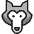 Wolf 1 Icon from Ultimate Colors Set
