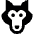 Wolf 1 Icon from Ultimate Bold Set