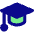 Graduation Cap Icon from Core Pop - Free Set