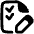 Task List Edit Icon from Plump Remix - Free Set