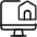 Work From Home Monitor Icon from Ultimate Light Set