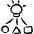 Creativity Idea Strategy Icon from Freehand Line - Free Set