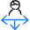 Crm Lead Distribution Icon from Freehand Duotone - Free Set