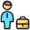 Human Resources Businessman Icon from Ultimate Colors - Free Set
