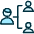 Human Resources Hierarchy Man Icon from Ultimate Duotone - Free Set