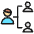 Human Resources Hierarchy Man Icon from Ultimate Colors - Free Set