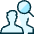Human Resources Search Men Icon from Ultimate Duotone - Free Set