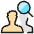 Human Resources Search Men Icon from Ultimate Colors - Free Set