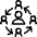 Human Resources Workflow Icon from Ultimate Light - Free Set