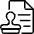 Office Stamp Document Icon from Ultimate Light - Free Set