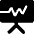 Presentation Board Graph Icon from Ultimate Bold - Free Set