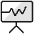 Presentation Board Graph Icon from Ultimate Colors - Free Set
