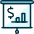 Presentation Projector Screen Budget Analytics Icon from Ultimate Duotone - Free Set