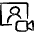 Video Meeting Camera Browser Icon from Freehand - Free Set