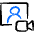 Video Meeting Camera Browser Icon from Freehand Duotone - Free Set