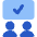 Group Meeting Approval icon - Free transparent PNG, SVG. No sign up needed.