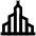 Church Landmark Icon from Atlas Line Set