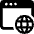 Network Browser Icon from Ultimate Bold Set
