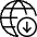 Network Download Icon from Streamline Light 3.0 Set
