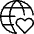 Network Heart Icon from Streamline Light 3.0 Set