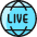 Network Live icon - Free transparent PNG, SVG. No sign up needed.