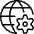 Network Settings Icon from Streamline Light 3.0 Set