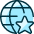 Network Star Icon from Ultimate Duotone Set