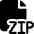 Zip File 2 Icon from Ultimate Bold Set