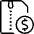 Zip File Cash Icon from Ultimate Light Set