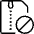 Zip File Disable Icon from Ultimate Light Set