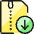 Zip File Download Icon from Ultimate Colors Set