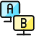 Ab Testing Monitors Icon from Ultimate Colors Set