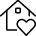Real Estate Action House Heart