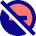 Block Do Not Disturb Off Icon from Sharp Pop Set