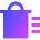 Delete Sweep Trash Icon from Sharp Gradient Set
