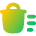 Delete Sweep Trash Icon from Flex Gradient Set