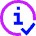 Fact Check Icon from Sharp Neon Set